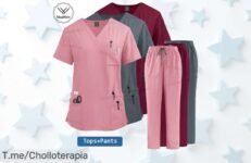 Ropa médica para mujer con caída de precio una oferta nunca vista en uniformes y batas disfruta un súper chollo con descuento brutal ¡aprovecha ya!