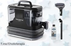 Rowenta Clean It potente succión de 12,5 kPa con depósitos extra grandes es un ofertón que limpia rápido y sin parar precio loco por tiempo limitado ¡aprovecha ya!
