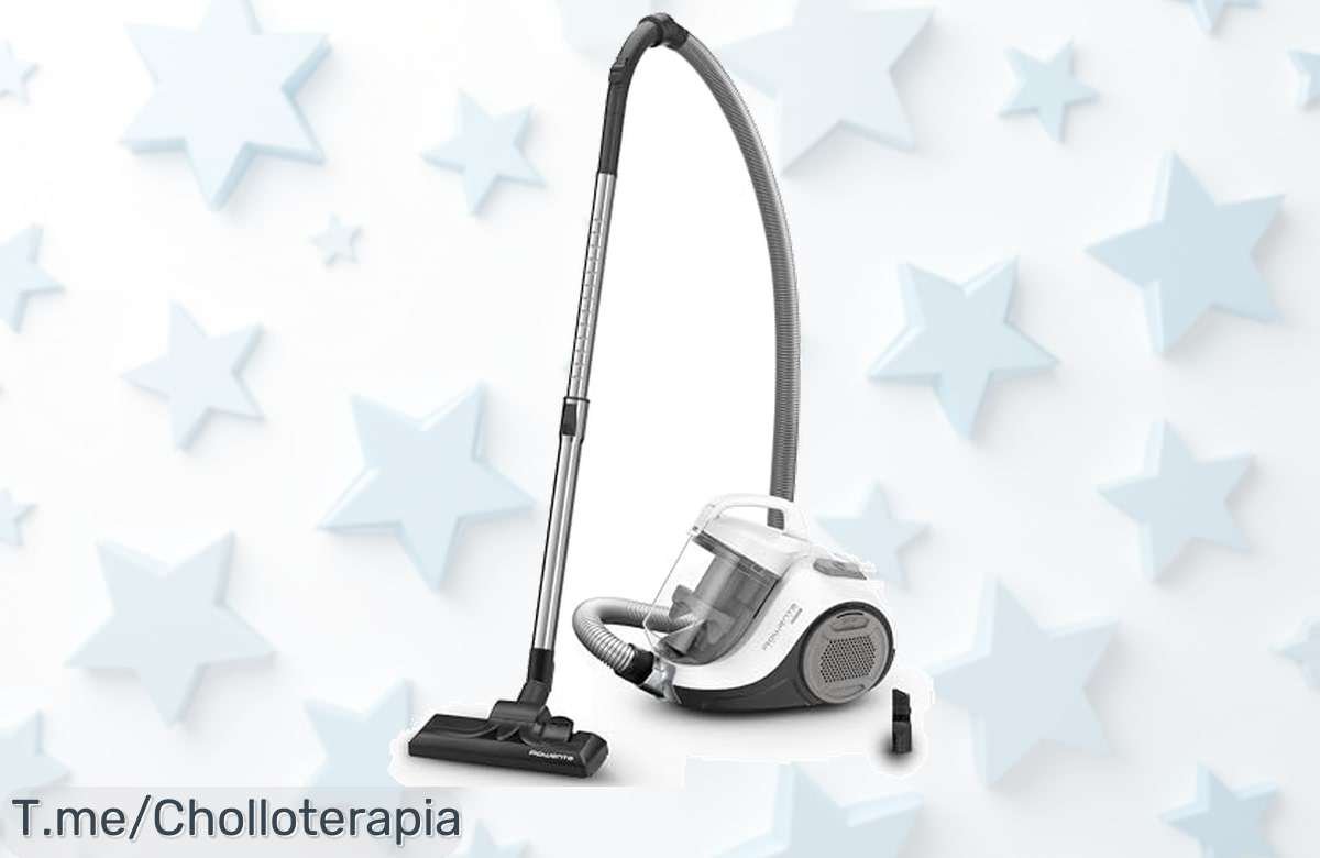 Rowenta Swift Power Cyclonic Classic con potencia brutal de 750W y ruedas 360° para una limpieza total aprovéchalo ya en un ofertón nunca visto precio loco por tiempo limitado