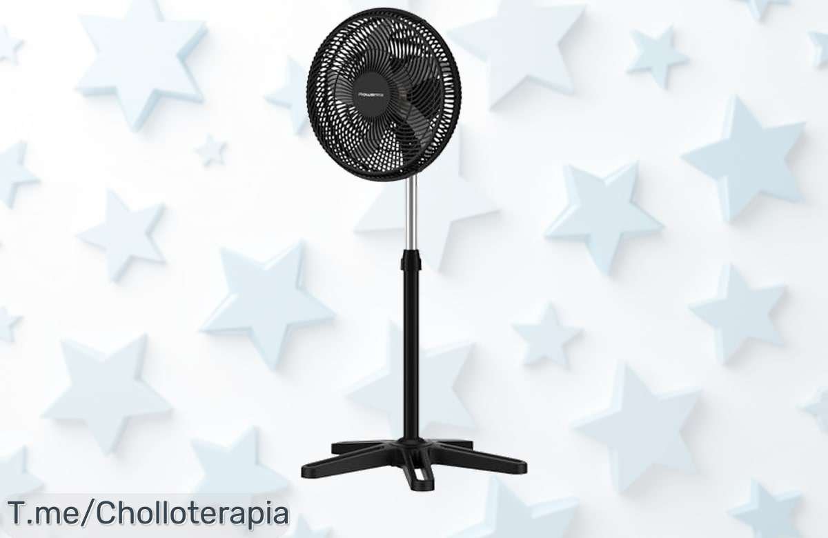 Rowenta Turbo Essential aire potente hasta 7,5 m con 3 velocidades y reparación fácil por 15 años descuento brutal único aprovecha este ofertón precio de ganga que vuela rápido