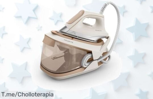 Rowenta turbosteam a precio loco con vapor superpotente y suela de 400 microagujeros para arrugas inmediatas aprovecha este ofertón único descuento brutal ¡corre ya!