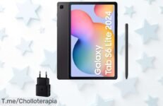 Samsung Galaxy Tab S6 Lite 2024 con SPen súper preciso y audio Dolby Atmos a un precio loco que nunca volverás a ver aprovecha este ofertón antes de que desaparezca