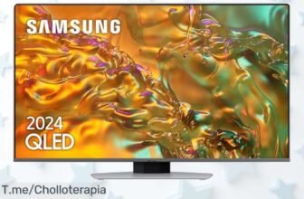 Samsung TV QLED 4k 50 con imagen y sonido mejorados en un ofertón nunca visto disfruta colores vibrantes y potencia ahora mismo precio loco por tiempo limitado compra ya