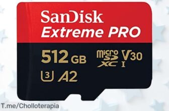 SanDisk Extreme PRO 512GB microSD a precio loco con velocidad brutal y adaptador incluido consigue este ofertón único en descuento brutal que se agota rápido ¡corre!
