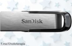 SanDisk Ultra Flair 64 GB súper rápido metal elegante, lee películas en segundos con descuento brutal precio de ganga único corre que vuelan oferta limitada