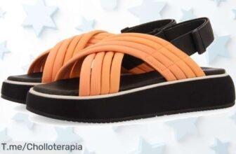 Sandalia deportiva coral con plataforma Gioseppo Bryher cuesta un descuento brutal nunca visto y es un ofertón de precio loco para que tus looks brillen corre que vuelan unidades