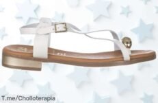 Sandalias planas oh my sandals hielo con descuento brutal y precio de ganga nunca visto que aporta frescura a tu estilo corre por este ofertón limitado ya