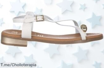 Sandalias planas oh my sandals hielo con descuento brutal y precio de ganga nunca visto que aporta frescura a tu estilo corre por este ofertón limitado ya