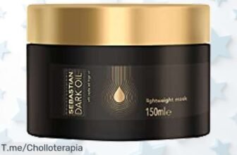 Sebastian Professional Dark Oil con aceites de jojoba y argán alucinante precio loco para un pelo suave y sedoso nunca visto aprovecha este super chollo antes que se acabe ¡no lo dejes pasar!