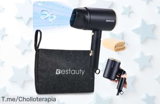 Secador de pelo profesional 2000W con efecto iónico y botón frío disfruta un secado rápido y cuidado supereficaz con precio loco aprovecha este ofertón nunca visto ¡corre!