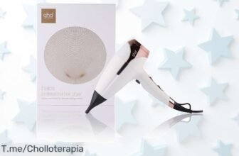 Secador profesional ghd Helios blanco super potente con control total para un peinado impecable oferta nunca vista a precio loco corre antes que se agote este ofertón
