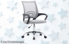 Silla de oficina shiito con ruedas que giran sin esfuerzo y respaldo reforzado para cuidar tu postura aprovéchate ya del super chollo y descuento brutal oferta limitada¡corre!