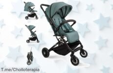 Silla de paseo Voyage ligera con capota XXL y plegado rápido precio loco para proteger a tu bebé hasta 48 meses aprovecha este ofertón nunca visto es tuyo ya no esperes más