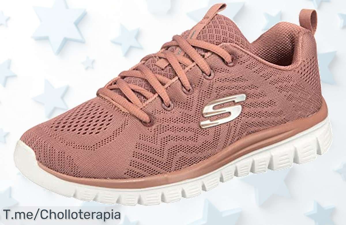 Skechers Graceful Get Connected con suela ultraligera que absorbe cada paso un descuentazo nunca visto solo por tiempo limitado aprovecha este super chollo ya