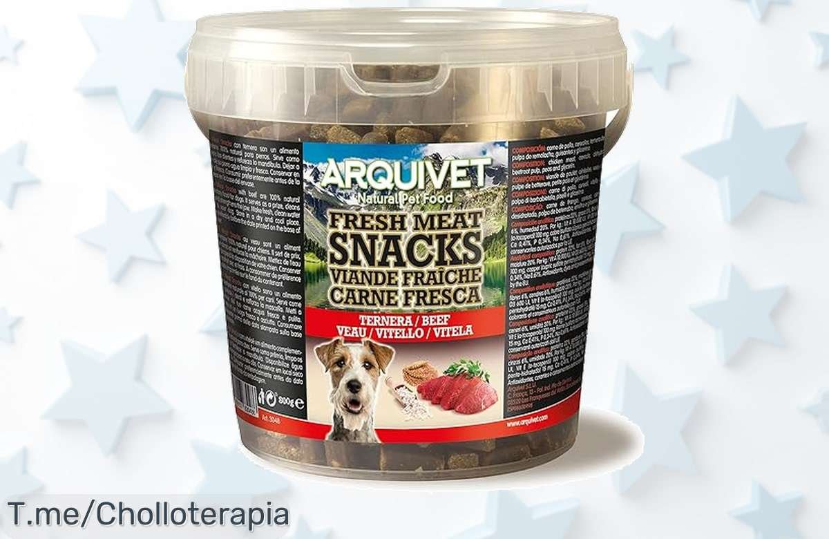 Snacks de ternera para perros sin líos en la pancita con precio loco y descuento brutal solo hoy aprovecha este ofertón antes que nadie compra ya