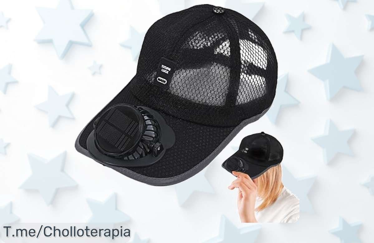 Sombrero con ventilador solar que te refresca todo el día en un precio loco y nunca visto aprovecha este ofertón antes de que se acabe la ganga exclusiva por tiempo limitado