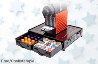 Soporte gigante para cápsulas de café súper resistente con espacio extra y descuento brutal nunca visto aprovecha este super chollo y compra ya antes que se agote