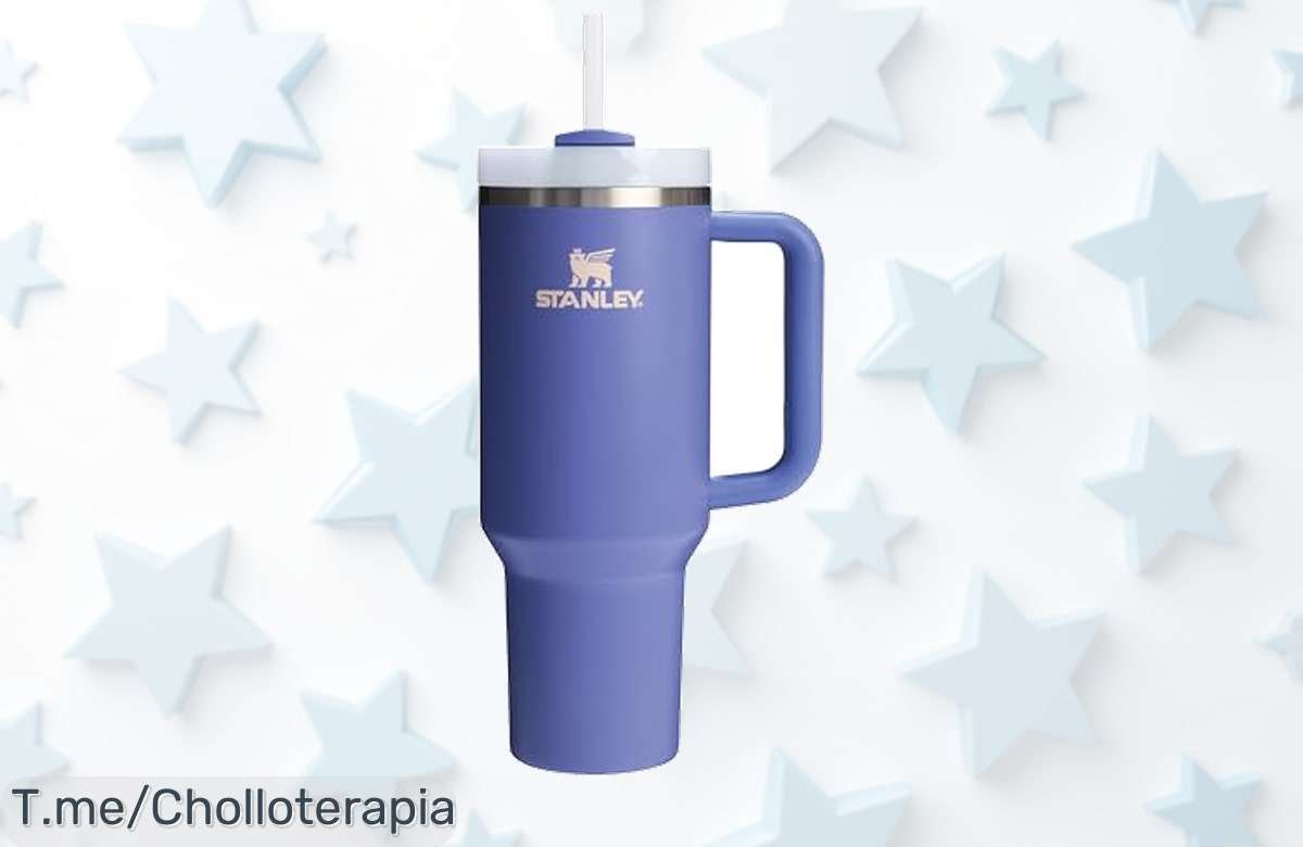 Stanley Quencher H2.0 con tapa flowstate para agua helada hasta 48 horas a un precio loco disfruta este ofertón único antes que se agote ¡compra ya!