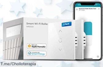 Super chollo pack 2 interruptores Meross controla tus cortinas con Alexa y móvil disfruta un precio loco nunca visto ¡ofertón limitado compra antes que se agote!