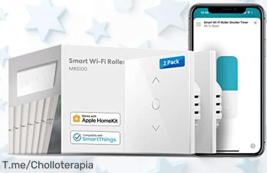 Super chollo pack 2 interruptores Meross controla tus cortinas con Alexa y móvil disfruta un precio loco nunca visto ¡ofertón limitado compra antes que se agote!