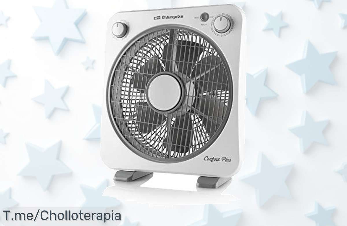 Super chollo ventilador Orbegozo con 6 aspas y temporizador para un frescor brutal no visto antes aprovecha este ofertón de precio loco ¡compra ya antes que se agote!