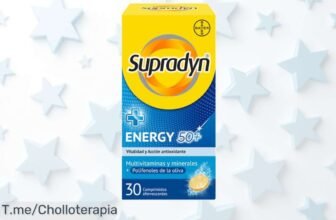 Supradyn multivitamínico 50+ con energía y mente alerta a un precio loco único aprovecha este descuentazo brutal que vuela no lo dejes escapar compra ya