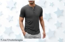 Svanco camisa hombre slim fit moderna que realza tu figura con lavado fácil aprovecha este súper chollo y descuento brutal limitado precio de ganga ¡compra ya!