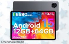 Tablet doogee tab a9 con android 15 y 12gb ram potente y rápida para niños oferta nunca vista disfruta de un descuento brutal en este precio loco ¡compra ya que se agota!