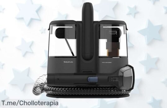 Taurus Textile Care SPCL400 pulveriza, limpia y aspira con 10 mil pascales succiona todo al instante un ofertón con descuento brutal corre que este precio loco se acaba ya