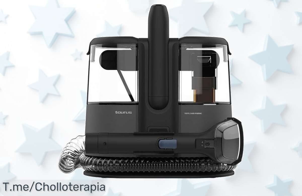 Taurus Textile Care SPCL400 pulveriza, limpia y aspira con 10 mil pascales succiona todo al instante un ofertón con descuento brutal corre que este precio loco se acaba ya