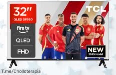 Tcl 32 smart qled con fire tv y alexa en un súper chollo de colores vivos e imagen nítida aprovecha este ofertón al mejor precio loco ¡compra ya antes que se agote!