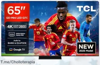 Tcl 65Q7C de 65 pulgadas con colores que explotan y brillo brutal en un super chollo por tiempo limitado aprovecha este ofertón nunca visto antes precio loco sin igual compra ya antes que desaparezca