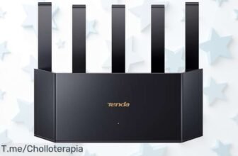 Tenda RX2L Pro WiFi 6 ultra rápido con señal potente y seguridad top a precio loco disfruta conexión sin cortes en este super chollo descuento brutal ¡compra ya!