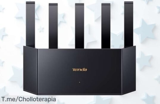 Tenda RX2L Pro WiFi 6 ultra rápido con señal potente y seguridad top a precio loco disfruta conexión sin cortes en este super chollo descuento brutal ¡compra ya!