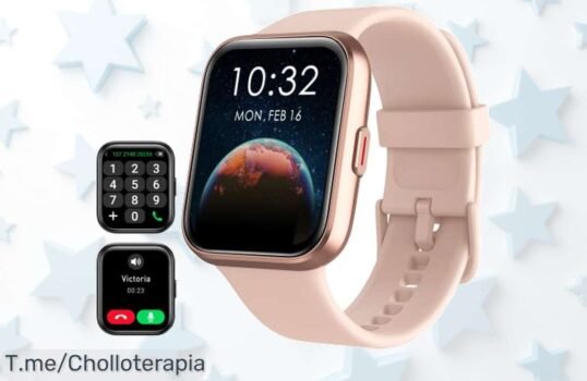 Tensky reloj inteligente mujer con llamadas Alexa y 110 modos deportes descubre salud y notis WhatsApp en este super chollo descuento brutal venta limitada actúa ya