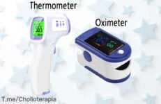 Termómetro digital sin contacto y oxímetro de dedo con precisión rápida disfruta ahora este ofertón nunca visto precio loco que se agota compra ya antes que desaparezca