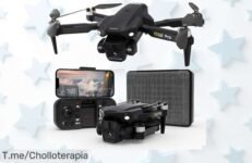 Toladrone TD12Pro con cámara HD y motor sin escobillas a precio loco disfruta de un vuelo estable y fácil aprovecha este ofertón brutal que se va ya no lo pierdas