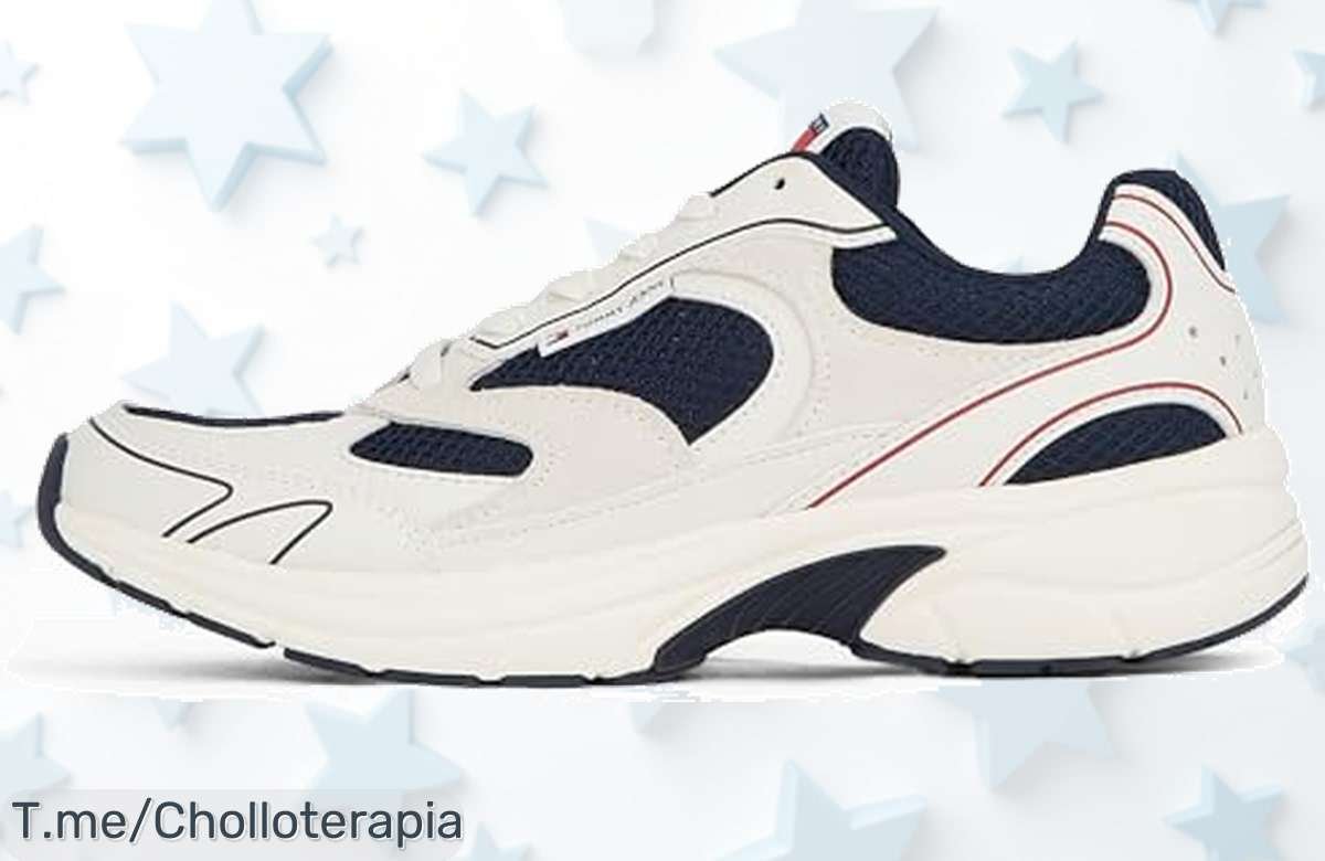 Tommy Jeans chunky sole sneaker con diseño único y ajuste perfecto precio loco que vuela rápido aprovecha este ofertón multicolor para hombre antes que desaparezca compra ya este descuento brutal nunca visto