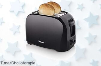 Tostadora Tristar con potencia brutal para un tostado crujiente rápido y una limpieza sin líos oferta limitada con descuento brutal que no volverás a ver corre por este super chollo