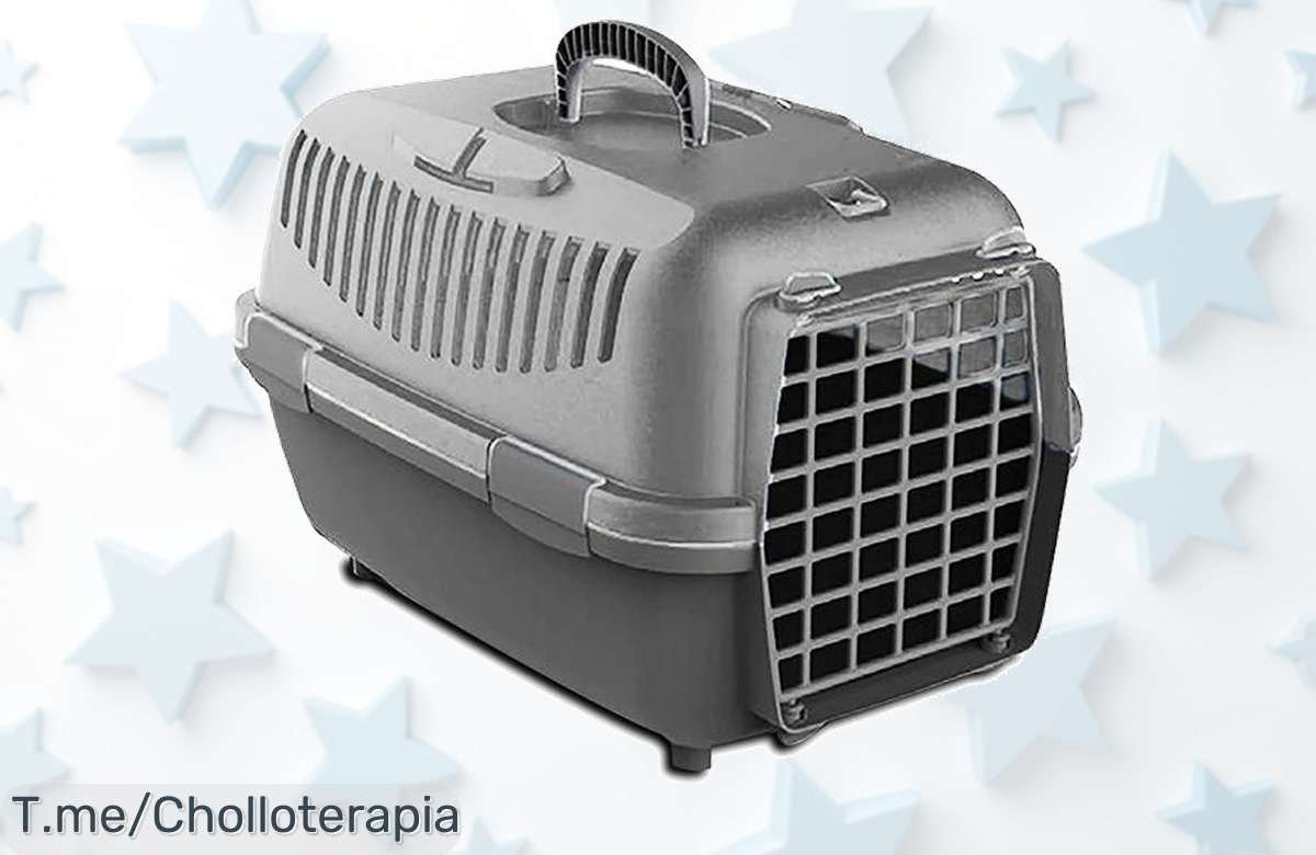 Transportín portátil para perros y gatos con diseño transpirable y plástico resistente precio loco oportunidad única descuento brutal aprovecha ya oferta limitada