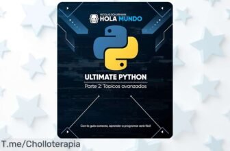Última oportunidad para conseguir Ultimate Python Parte 2 con un precio de ganga nunca visto aprende trucos avanzados y mejora tu código rápido corre que este super chollo vuela