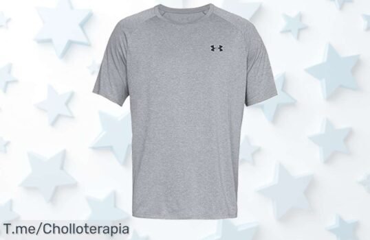Under Armour UA Tech 20 Ss Tee súper ligera y de secado rápido con un descuento brutal nunca visto corre ya este super chollo es precio de ganga límite