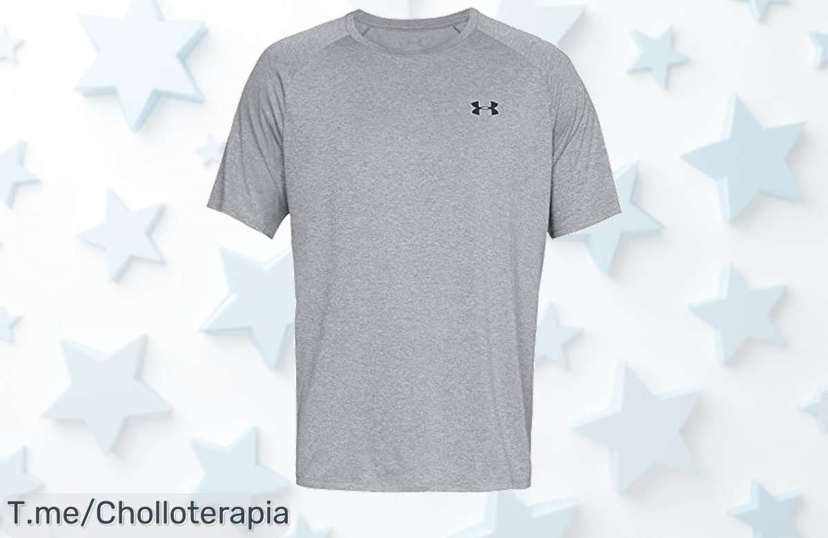 Under Armour UA Tech 2.0 Ss Tee súper ligera y de secado rápido con un descuento brutal nunca visto corre ya este super chollo es precio de ganga límite