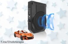 Vibraciones poderosas con subwoofer ultra fino 10” y 800W sin calentarse aprovecha este ofertón nunca visto con precio loco ¡compra ya antes que se acabe!