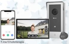 Videoportero wifi Ezviz con pantalla táctil y audio bidireccional disfruta de un super chollo para controlar tu puerta desde el móvil aprovecha este descuento brutal ya