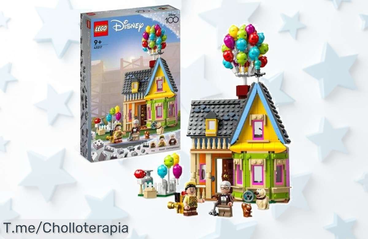 Vive la aventura de Up con el set Lego Disney Pixar 598 piezas a un precio loco aprovecha este ofertón único y consigue tu casa antes que se agote ¡descuento brutal limitado!