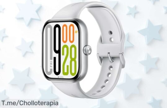 Xiaomi Redmi Watch 5 con pantalla AMOLED y llamadas nítidas disfruta de una batería casi un mes a precio loco aprovecha este ofertón limitado ¡no lo dejes escapar!