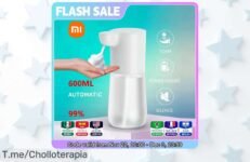 Xiaomi dispensador inteligente sin contacto con carga USB super chollo y descuento brutal para cocina y baño precio loco nunca visto ¡aprovecha ya!