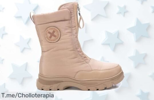 Xti botín niña beige con cremallera diseño moderno y plantillas extraíbles ahora a precio loco súper chollo único que vuela ¡aprovecha este ofertón limitado ya!