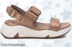 Xti sandalia mujer con caída de precio nunca vista súper chollo para lucir estilo casual y versátil aprovecha este ofertón antes que se agote el descuento brutal